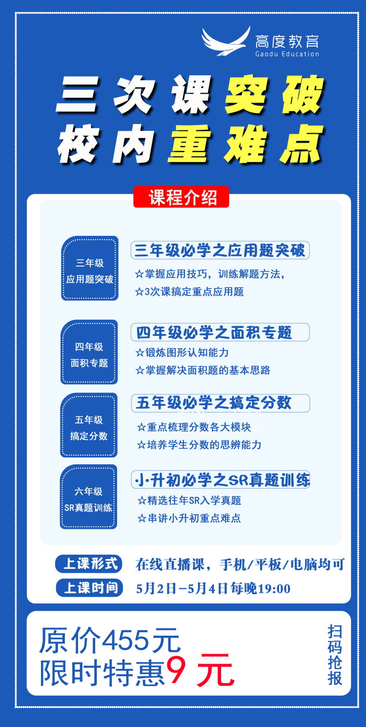 【在线教育】五一精品直播课2天裂变1000人大群